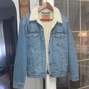 Levi’s  Sherpa lined  denim coat